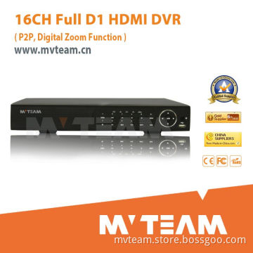 H. 264 P2p 16channel D1 DVR with Alarm Function (MVT-6116A)